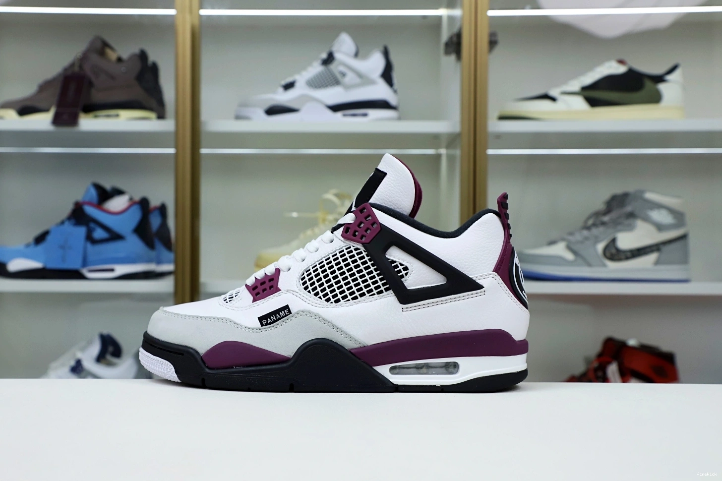 X AIR JORDAN AIR 'BORDEAUX' JORDAN PARIS 4 RETRO SAINT-GERMAIN 0124